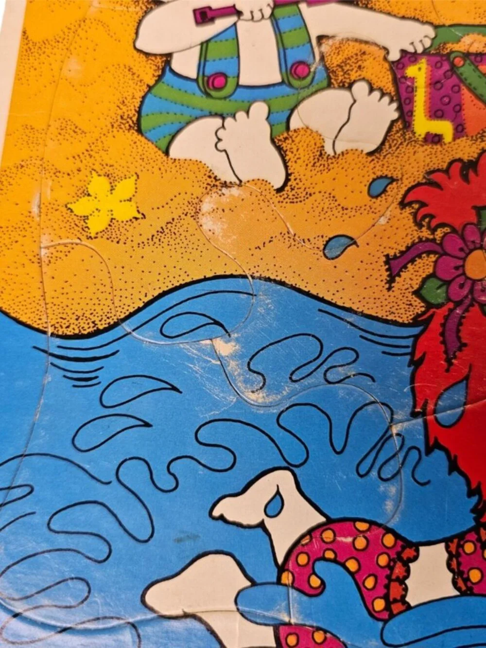 1973 At The Beach Frame-Tray jigsaw Puzzle